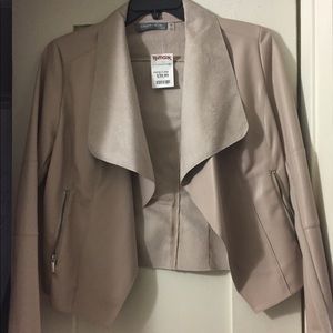 Faux Leather Jacket